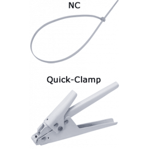 NC и Quick-Clamp, монтажные хомуты клещи